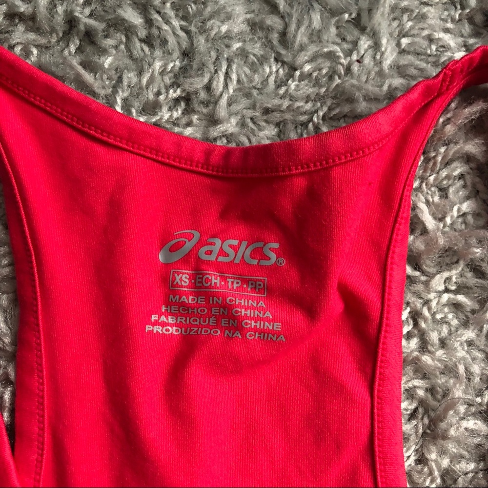 Pink ASICS Racerback Tank - Picture 3 of 3